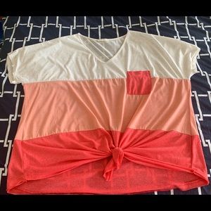 Ivory Coral top